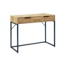 Julian Bowen Bali 2 Drawer Dressing Table/Desk - Light Oak