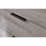 Julian Bowen Bali 6 Drawer Wide Chest - Grey Oak