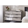 Julian Bowen Bali 6 Drawer Wide Chest - Grey Oak