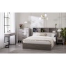 Julian Bowen Bali Ottoman Storage Bedframe - Grey Oak