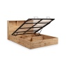 Julian Bowen Bali Ottoman Storage Bedframe - Light Oak