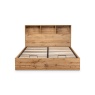 Julian Bowen Bali Ottoman Storage Bedframe - Light Oak
