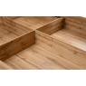 Julian Bowen Bali Ottoman Storage Bedframe - Light Oak