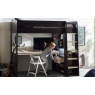 Julian Bowen Blaze Gaming Bunk Bed - Black & Pale Wood