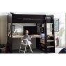 Julian Bowen Blaze Gaming Bunk Bed - Black & Pale Wood
