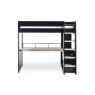 Julian Bowen Blaze Gaming Bunk Bed - Black & Pale Wood