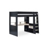 Julian Bowen Blaze Gaming Bunk Bed - Black & Pale Wood