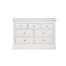 Julian Bowen Clermont 4+3 Drawer Chest - Light Grey