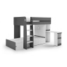 Julian Bowen Eclipse Bunk Bed - Charcoal & White