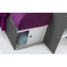 Julian Bowen Eclipse Bunk Bed - Charcoal & White