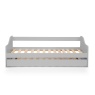 Julian Bowen Elba Day Bed - Dove Grey