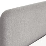 Julian Bowen Hannah Bedframe - Grey Boucle
