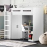 Julian Bowen Hercules High Sleeper - White