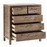 Julian Bowen Heritage 3+2 Drawer Chest