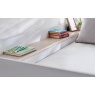 Julian Bowen Horizon Bunk Bed - Pale Wood & White
