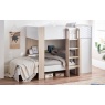 Julian Bowen Horizon Bunk Bed - Pale Wood & White