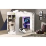 Julian Bowen Julian Bowen Impact Gaming Bunk - White
