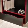 Julian Bowen Julian Bowen Impact Gaming Bunk - Black/Red