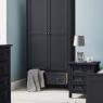 Julian Bowen Maine 2 Door Combination Wardrobe - Anthracite