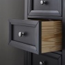 Julian Bowen Maine 5 Drawer Tall Chest - Anthracite