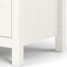 Julian Bowen Maine 6 Drawer Wide Chest - Surf White