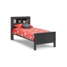 Julian Bowen Julian Bowen Maine Bookcase Bed 90cm Single - Anthracite