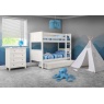 Julian Bowen Julian Bowen Maine Bunk Bed - Surf White