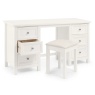Julian Bowen Maine Dressing Table - Surf White