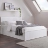 Julian Bowen Maine Ottoman Bed - Surf White