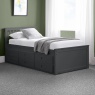 Julian Bowen Maisie Bed With Underbed & Drawers - Anthracite
