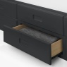 Julian Bowen Maisie Bed With Underbed & Drawers - Anthracite