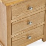 Julian Bowen Mallory 3 Drawer Bedside