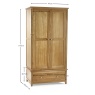 Julian Bowen Mallory Combination Wardrobe