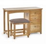Julian Bowen Mallory Single Dressing Table & Stool