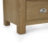 Julian Bowen Memphis 3 Drawer Chest - Limed Oak