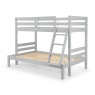 Julian Bowen Merlin Triple Sleeper Bunk Bed - Dove Grey