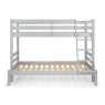 Julian Bowen Merlin Triple Sleeper Bunk Bed - Dove Grey