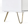 Julian Bowen Murano 2 Door 1 Drawer Wardrobe - Matt White