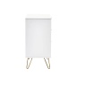 Julian Bowen Murano 3 Drawer Chest - Matt White