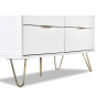 Julian Bowen Murano 6 Drawer Chest - Matt White