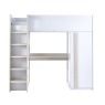 Julian Bowen Ocean Highsleeper Pale Wood & White