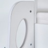 Julian Bowen Orpheus Midsleeper - Pale Wood & White