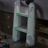 Julian Bowen Orpheus Midsleeper - Pale Wood & White