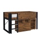 Julian Bowen Otis Midsleeper - Urban Rustic & Black