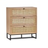 Julian Bowen Padstow 3 Drawer Chest - Oak