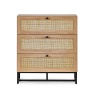 Julian Bowen Padstow 3 Drawer Chest - Oak