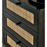 Julian Bowen Padstow 6 Drawer Chest - Black