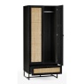 Julian Bowen Padstow Wardrobe - Black