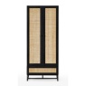 Julian Bowen Padstow Wardrobe - Black