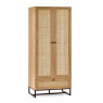 Julian Bowen Padstow Wardrobe - Oak